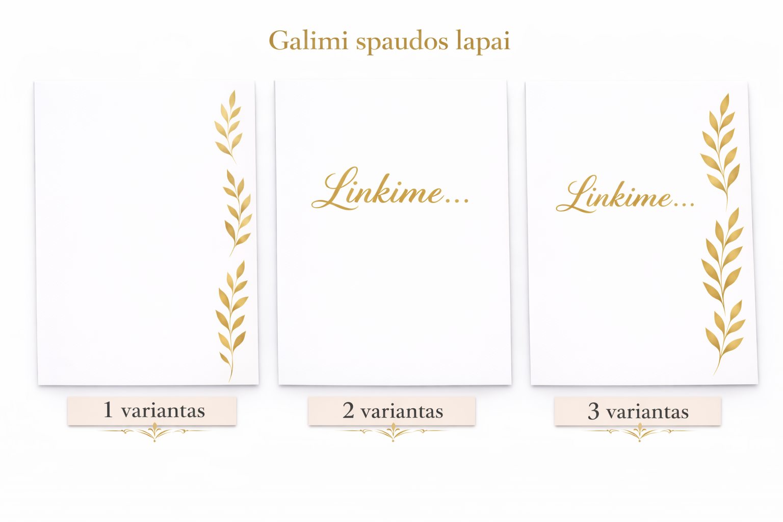 Spaudos lapai 1-3